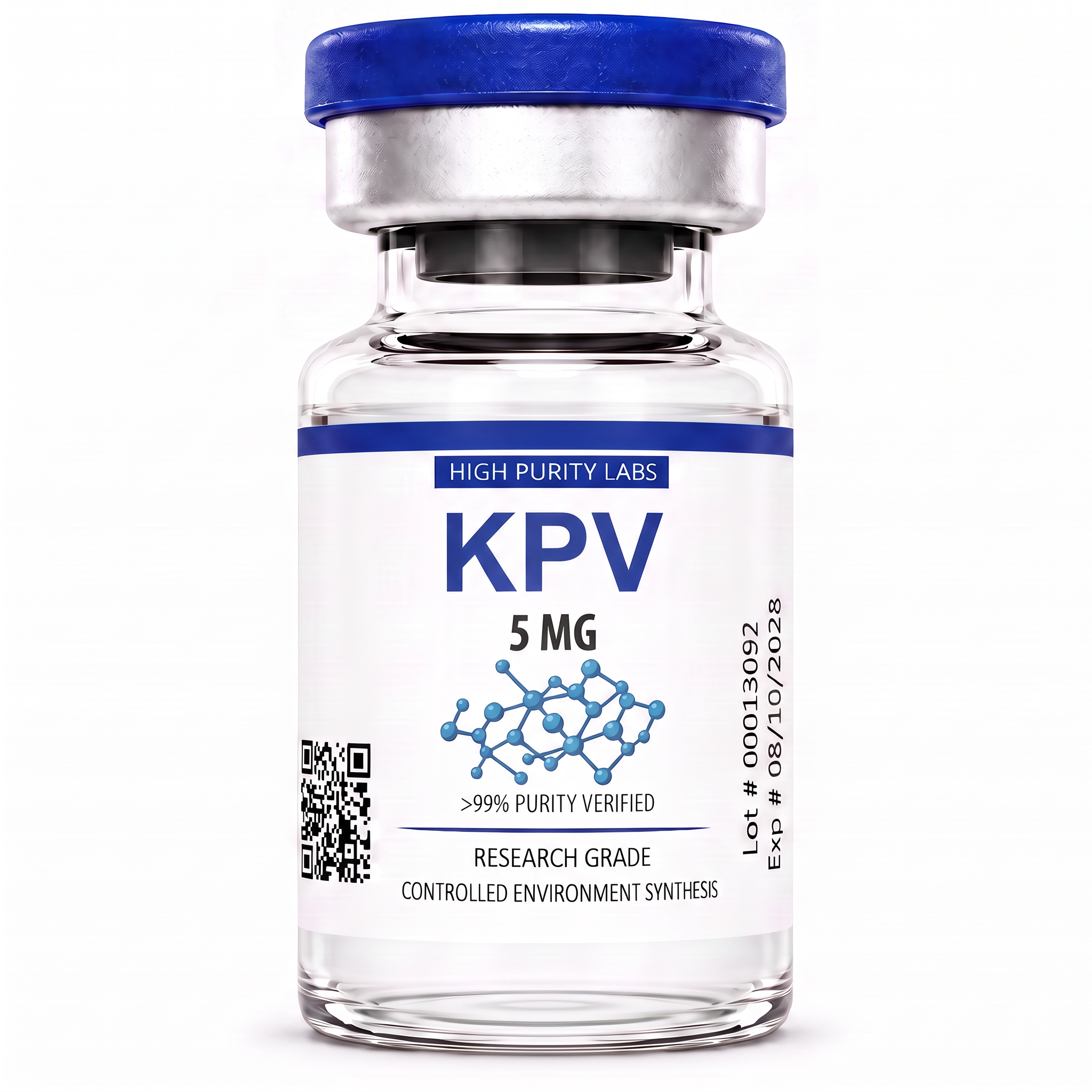 High Purity Labs KPV 5 mg vial